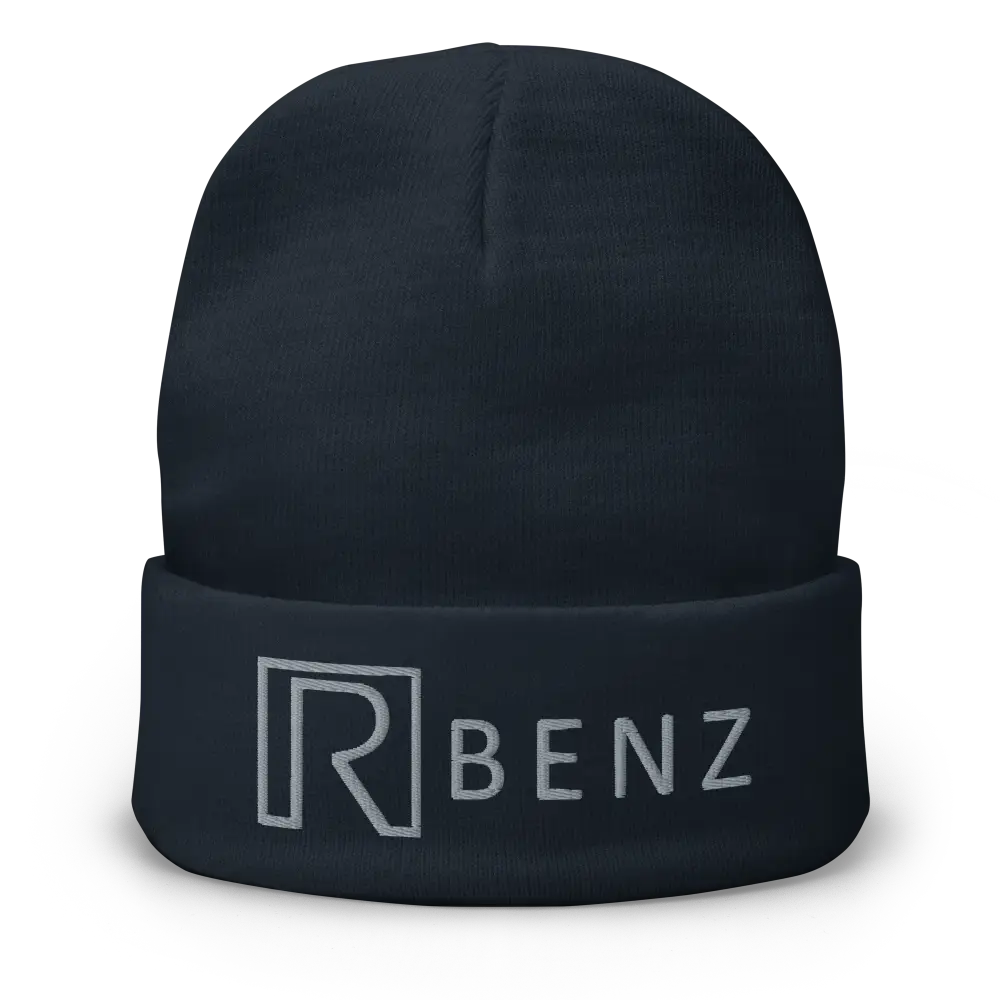 R-benz Embroidered Beanie