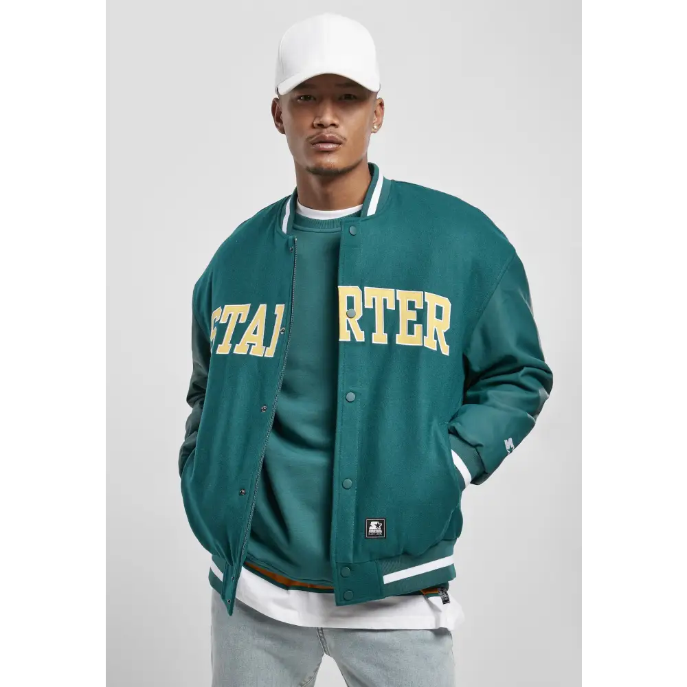 Team Authentic Oldschool College Jacket Light - Starter